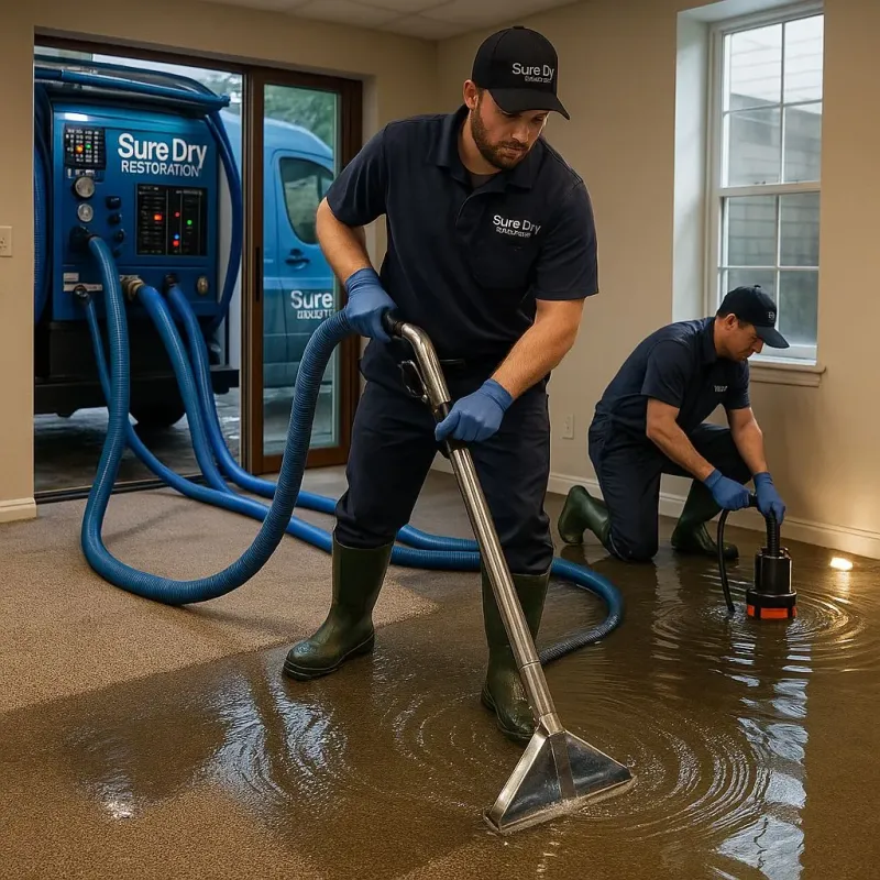 Water Extraction and Removal process in Indian Harbour Beach, FL